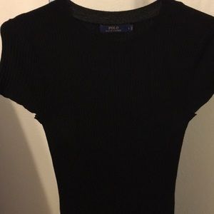 Ralph Lauren Black Sweater Dress L